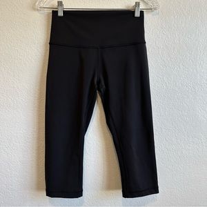 Lululemon Wunder Under High Rise Crop Legging